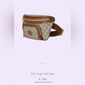Authentic Gucci Fanny Pack